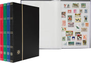 Klassiskt frimärksalbum Leuchtturm BASIC 32 vita sidor