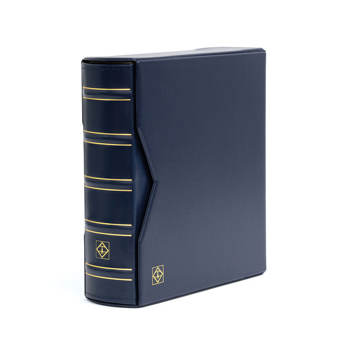Leuchtturm FDC-album med praktisk slipcase för 200 brev eller vykort